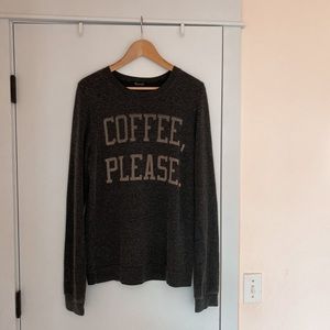 Signorelli coffee please soft sweatshirt size small